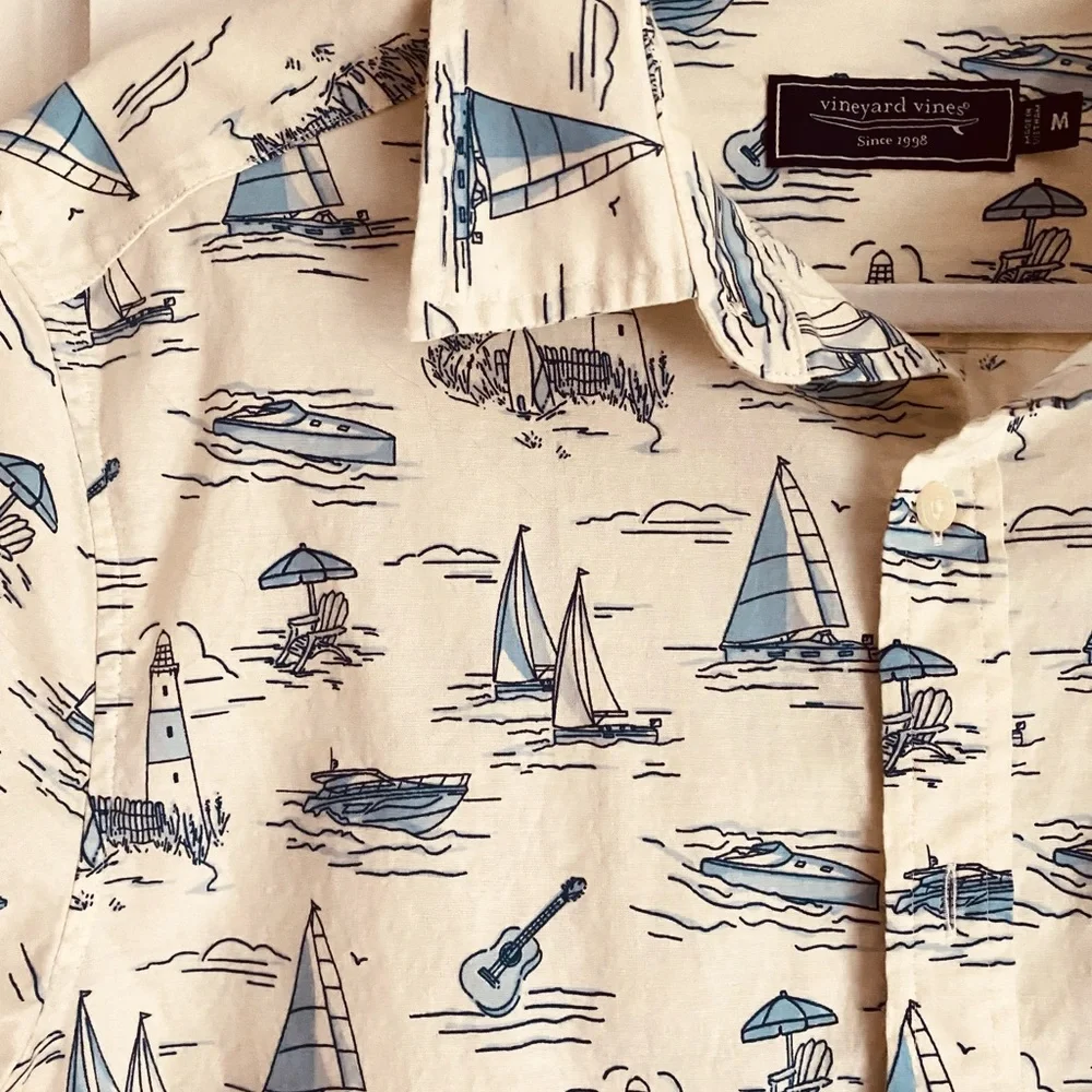 Vineyard Vines worn just